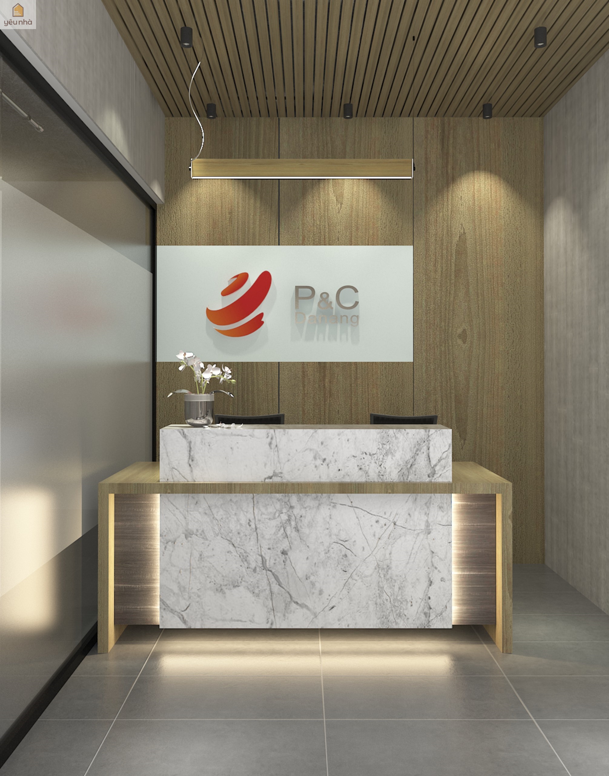 P&C Office Đà Nẵng - Góc làm việc chuyên nghiệp và đầy cảm hứng